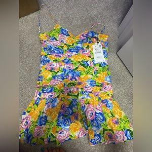ZARA MINI DRESS NEVER WORN W TAG
